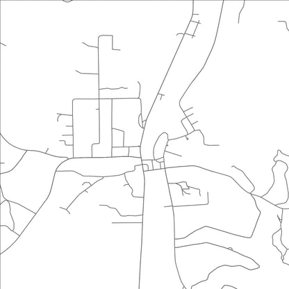 ROAD MAP OF COLMESNEIL, TEXAS BY MAPBAKES