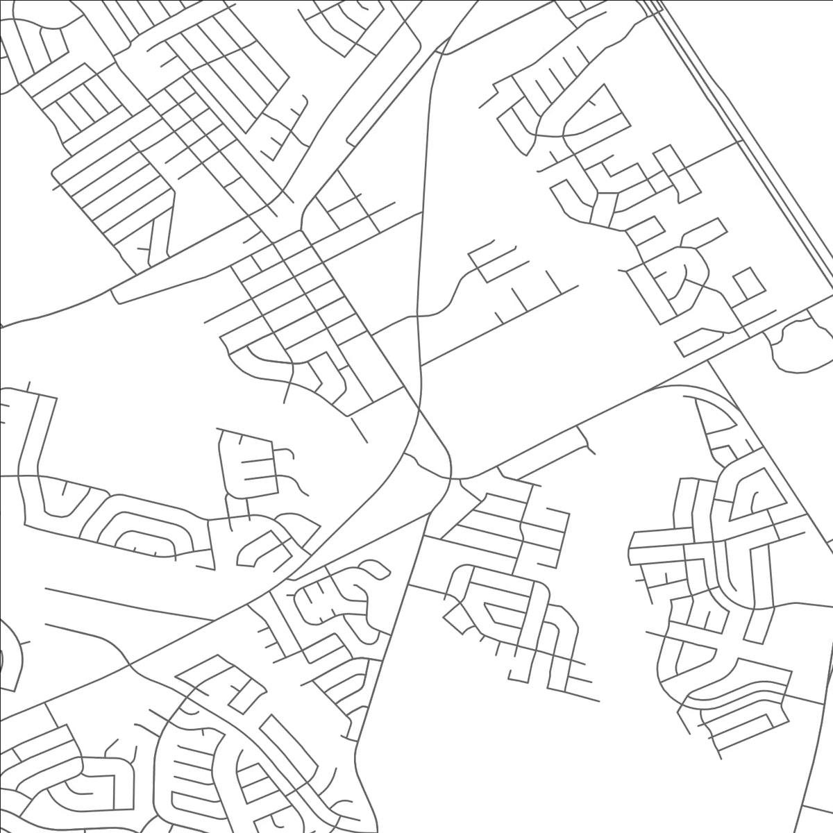 ROAD MAP OF CONVERSE, TEXAS BY MAPBAKES