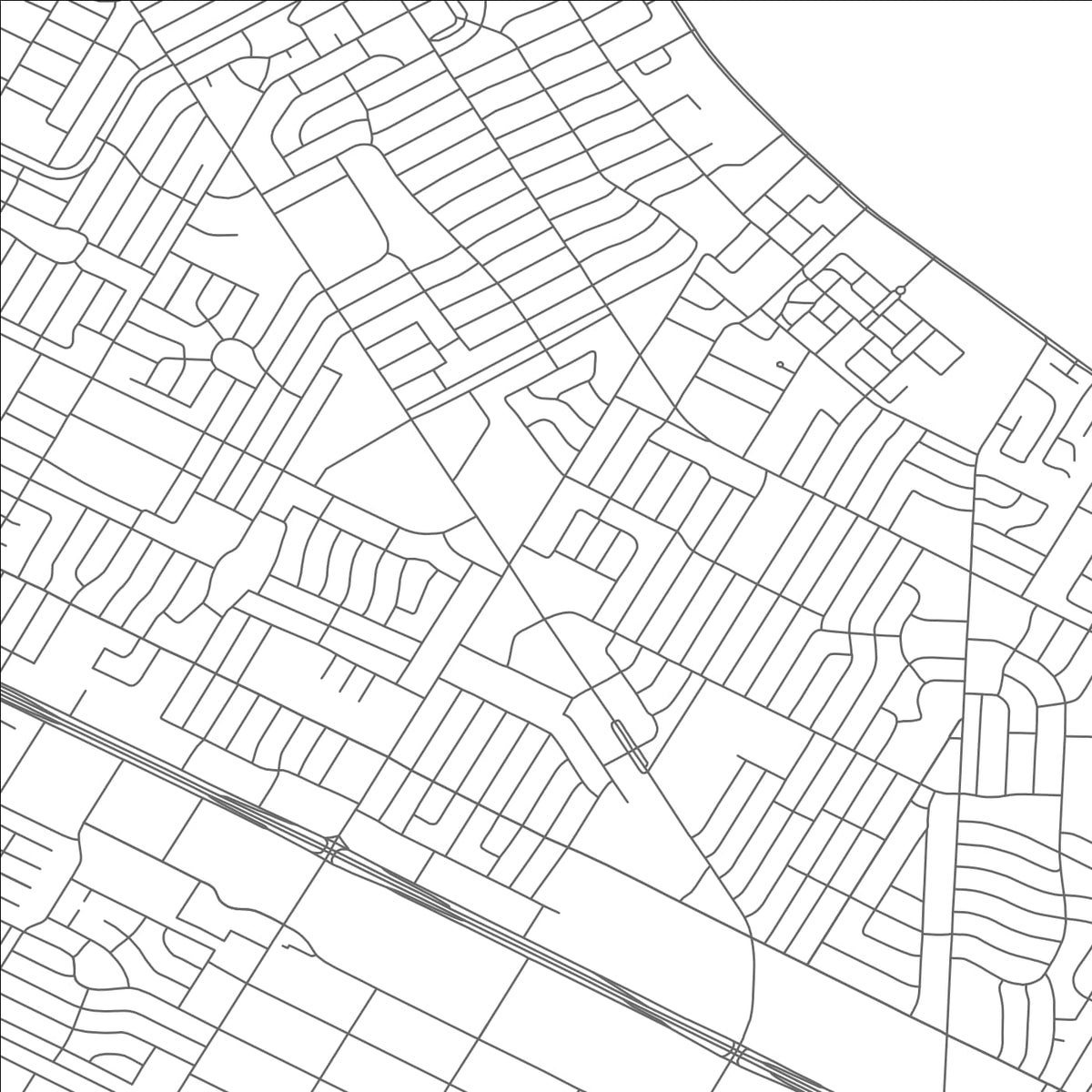 ROAD MAP OF CORPUS CHRISTI, TEXAS BY MAPBAKES