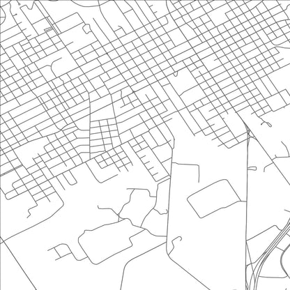 ROAD MAP OF CORSICANA, TEXAS BY MAPBAKES