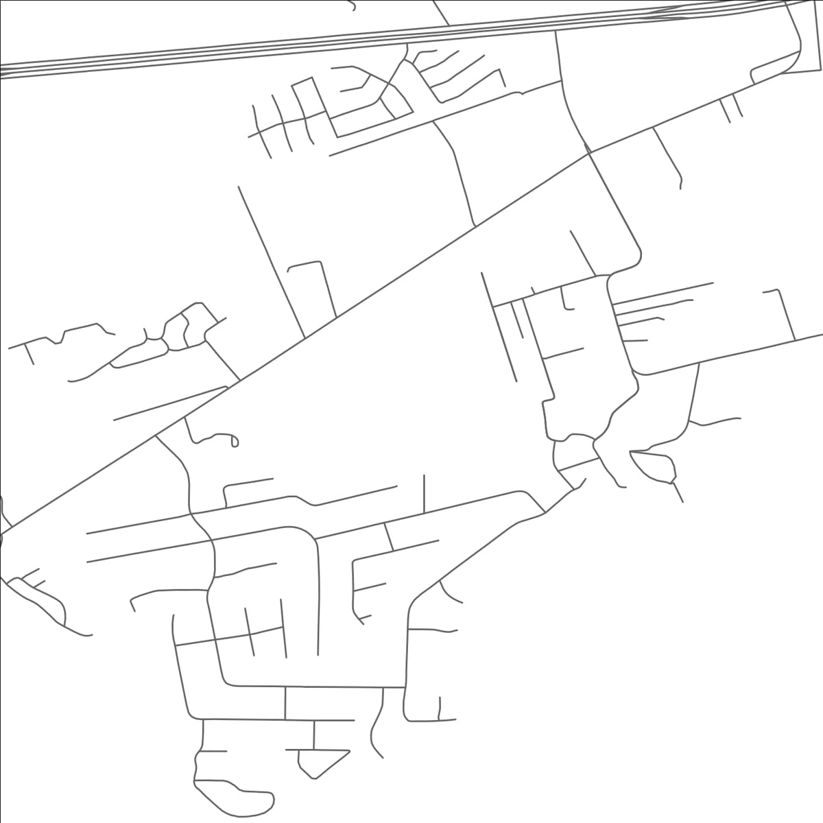 ROAD MAP OF COVE, TEXAS BY MAPBAKES