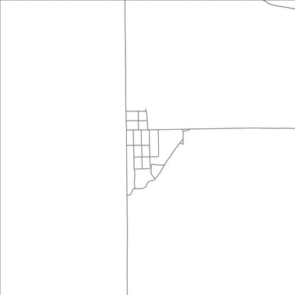 ROAD MAP OF COYANOSA, TEXAS BY MAPBAKES