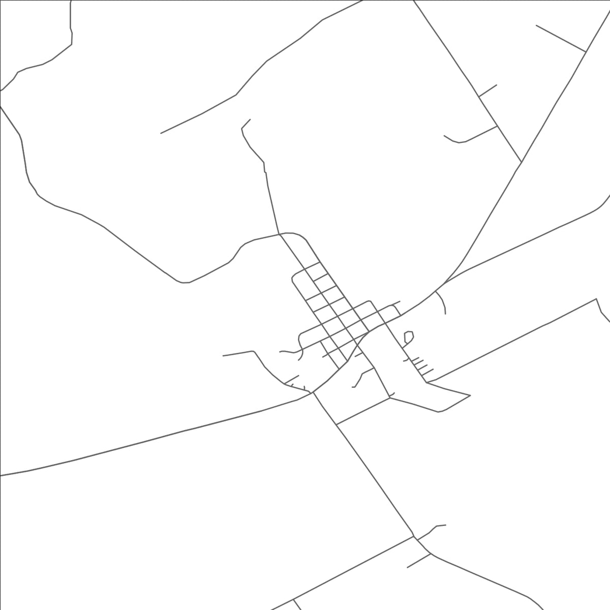 ROAD MAP OF CRANFILLS GAP, TEXAS BY MAPBAKES