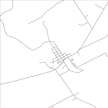 ROAD MAP OF CRANFILLS GAP, TEXAS BY MAPBAKES