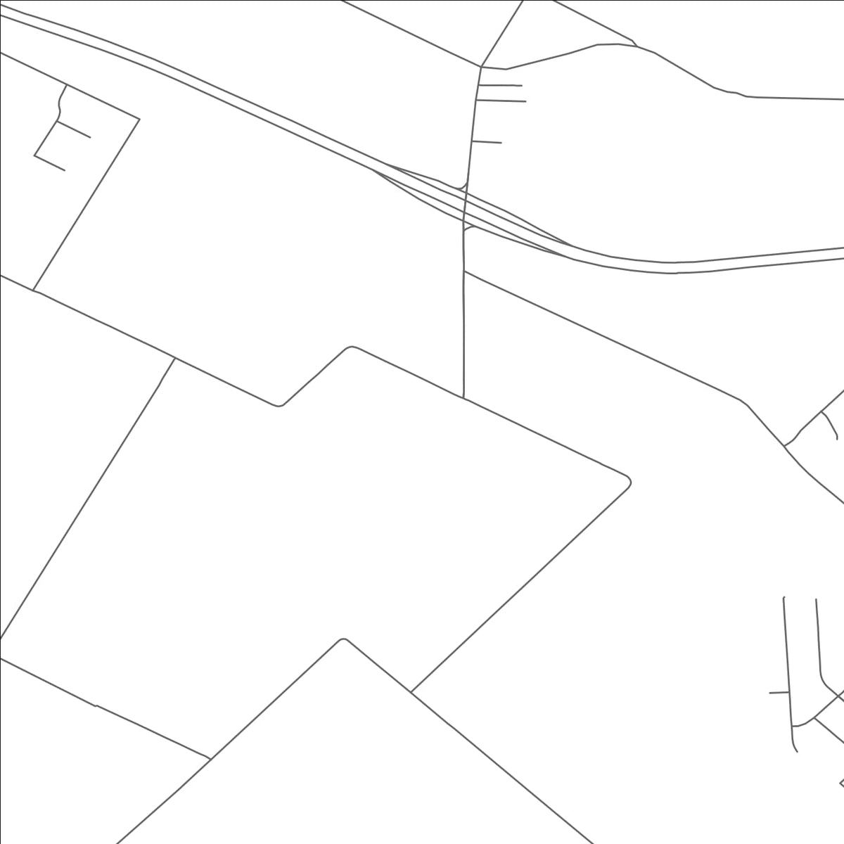 ROAD MAP OF CREEDMOOR, TEXAS BY MAPBAKES