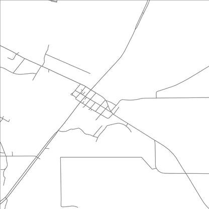 ROAD MAP OF CRESSON, TEXAS BY MAPBAKES