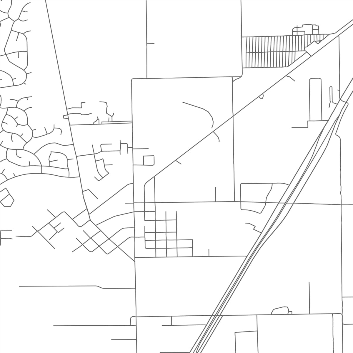 ROAD MAP OF CROSBY, TEXAS BY MAPBAKES