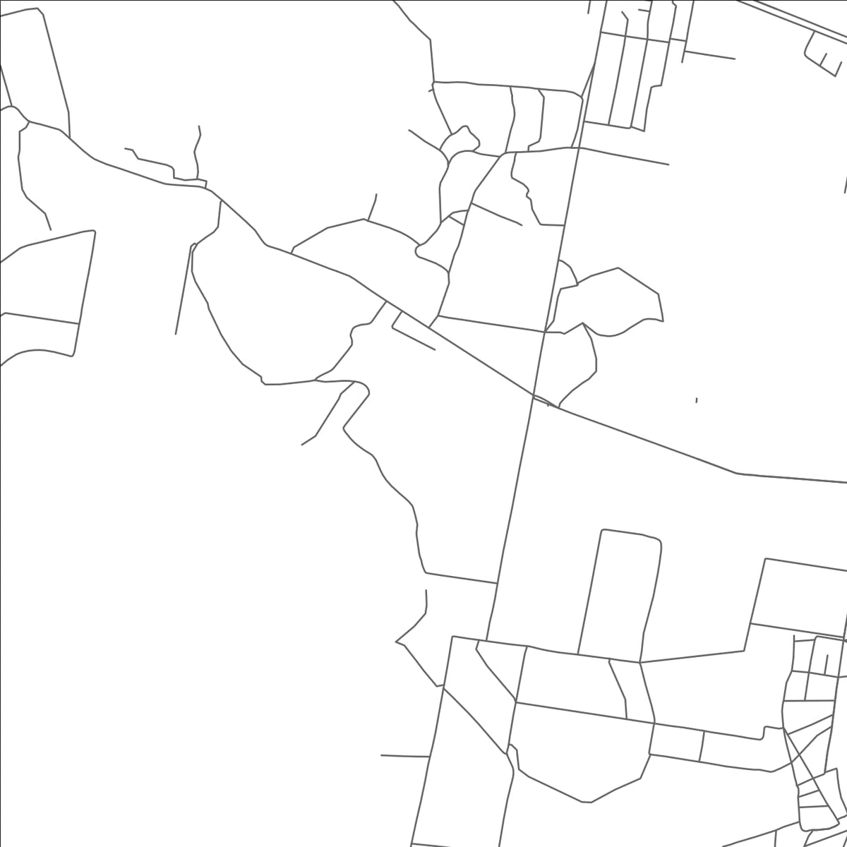 ROAD MAP OF CUEVITAS, TEXAS BY MAPBAKES