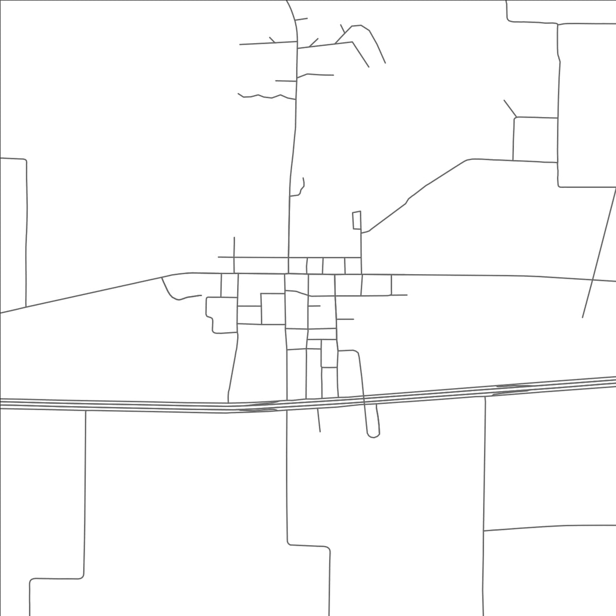 ROAD MAP OF CUMBY, TEXAS BY MAPBAKES