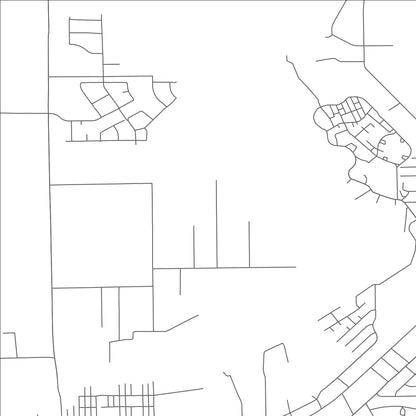 ROAD MAP OF CUMINGS, TEXAS BY MAPBAKES