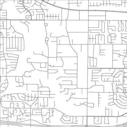 ROAD MAP OF DALWORTHINGTON GARDENS, TEXAS BY MAPBAKES