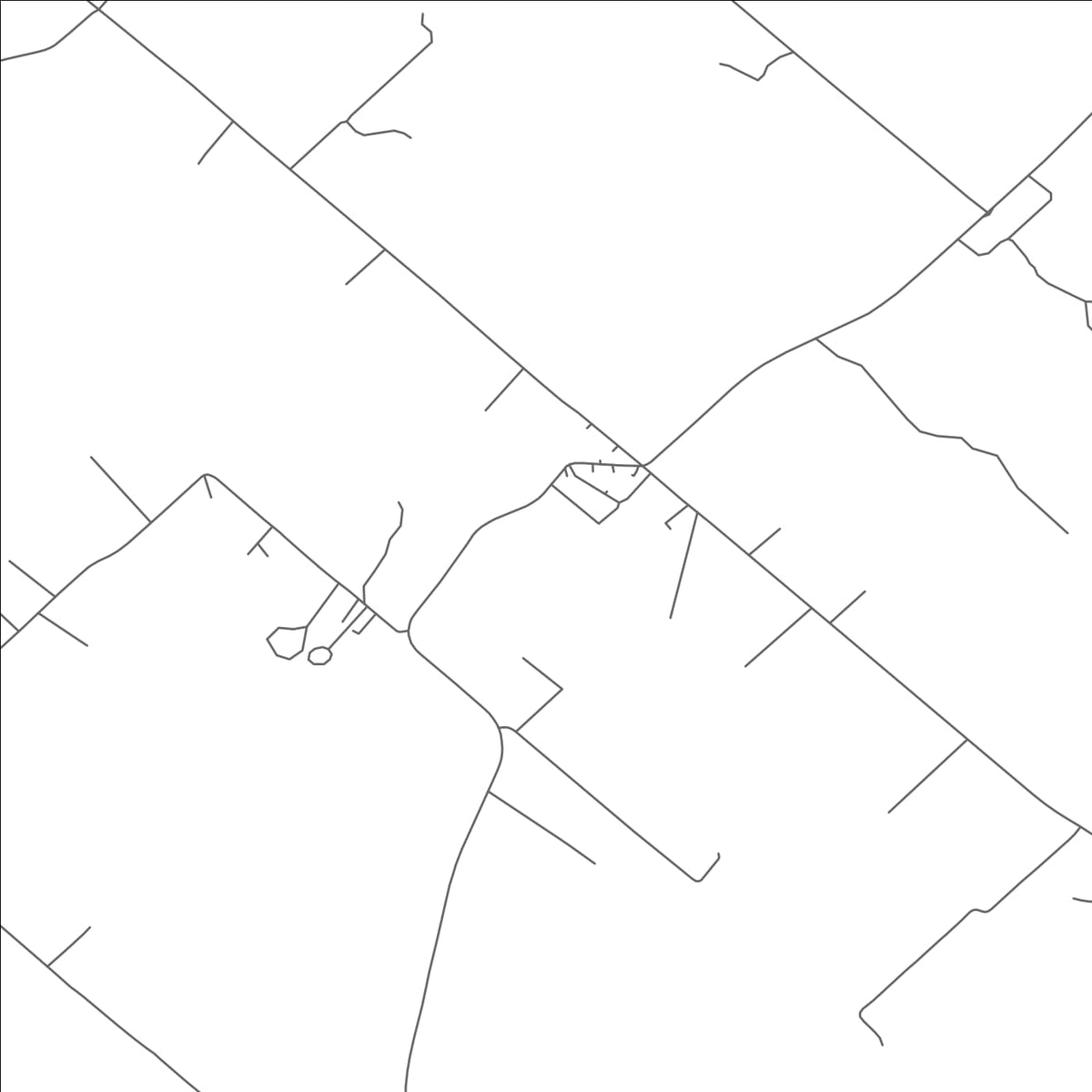 ROAD MAP OF DEANVILLE, TEXAS BY MAPBAKES