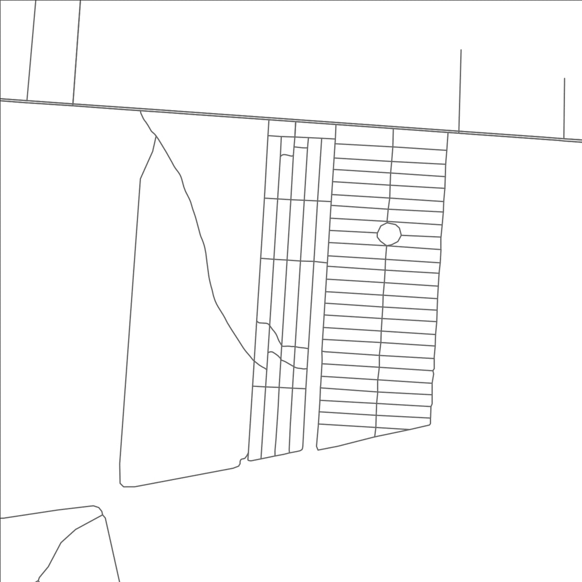 ROAD MAP OF DEL MAR HEIGHTS, TEXAS BY MAPBAKES