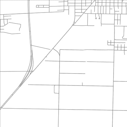 ROAD MAP OF DEL SOL, TEXAS BY MAPBAKES