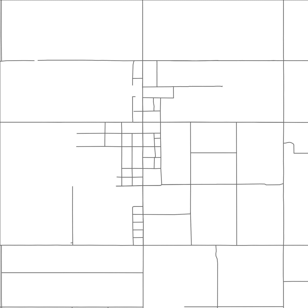 ROAD MAP OF DELL CITY, TEXAS BY MAPBAKES