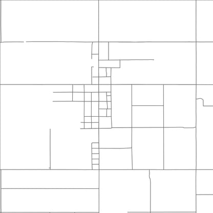 ROAD MAP OF DELL CITY, TEXAS BY MAPBAKES