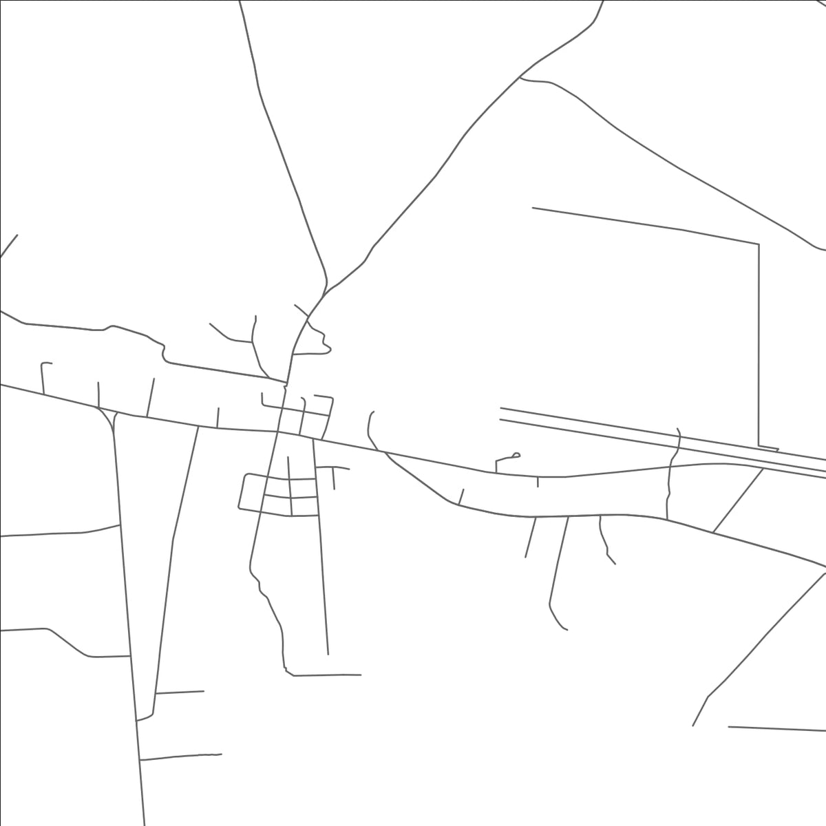 ROAD MAP OF DEVERS, TEXAS BY MAPBAKES