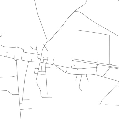 ROAD MAP OF DEVERS, TEXAS BY MAPBAKES
