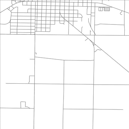 ROAD MAP OF DIMMITT, TEXAS BY MAPBAKES
