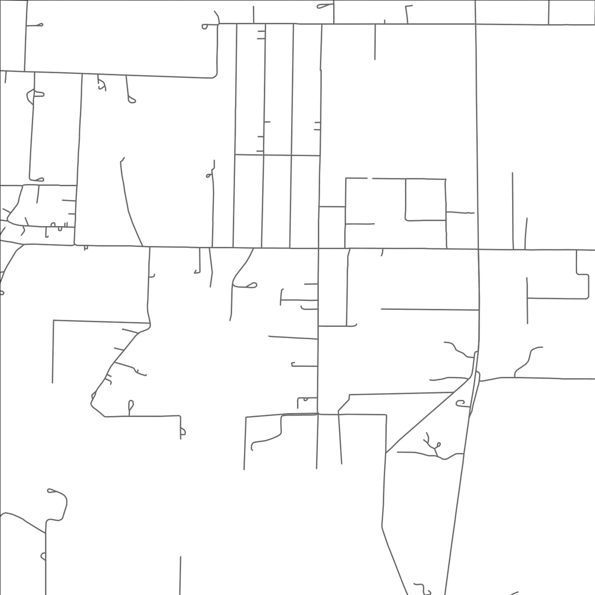 ROAD MAP OF DISH, TEXAS BY MAPBAKES