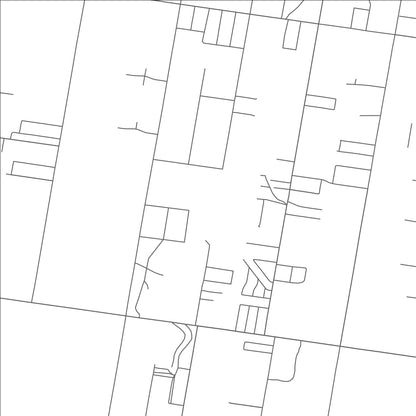 ROAD MAP OF DOFFING, TEXAS BY MAPBAKES