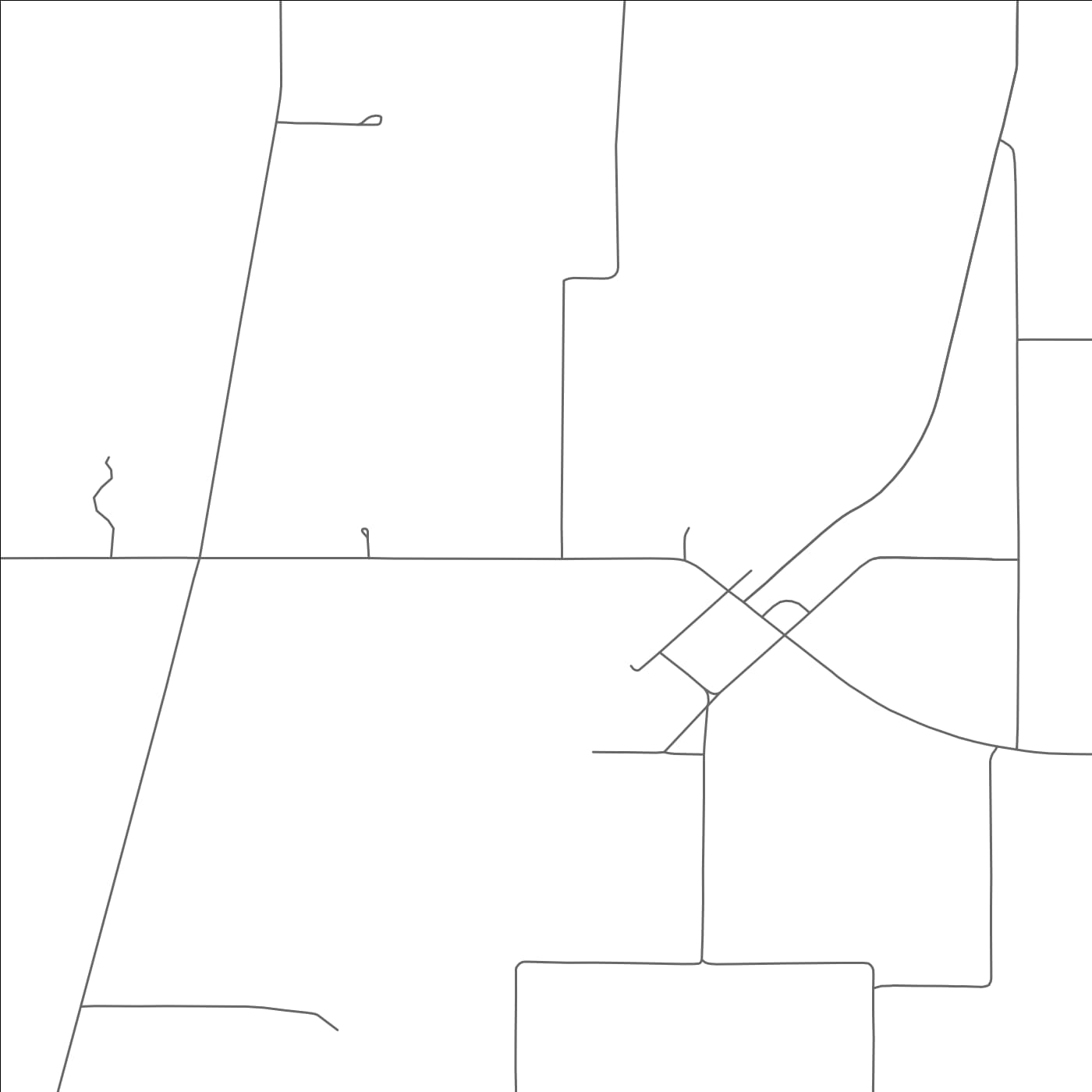 ROAD MAP OF DORCHESTER, TEXAS BY MAPBAKES