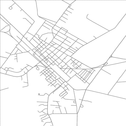 ROAD MAP OF EAGLE LAKE, TEXAS BY MAPBAKES