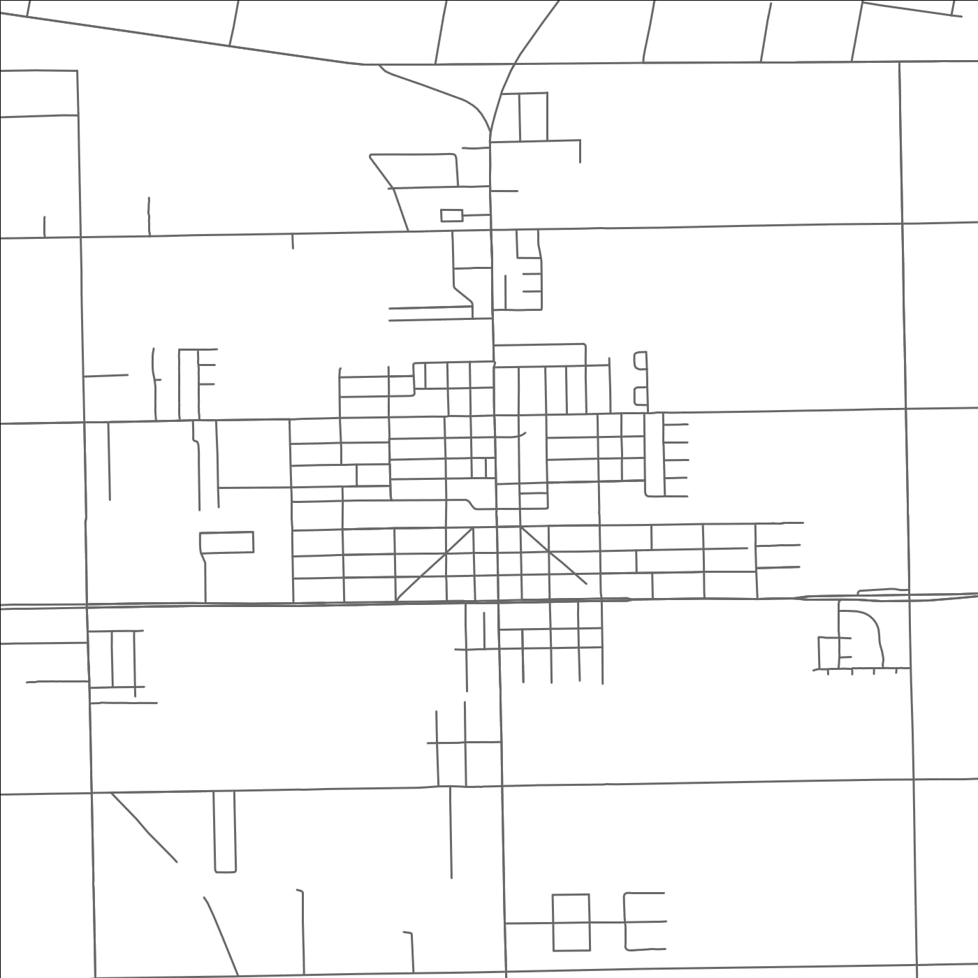 ROAD MAP OF ELSA, TEXAS BY MAPBAKES