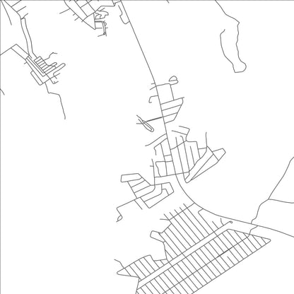 ROAD MAP OF FALCON LAKE ESTATES, TEXAS BY MAPBAKES