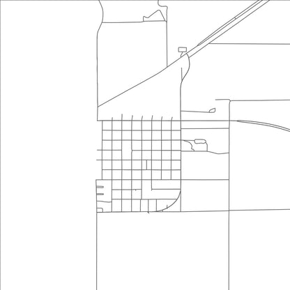 ROAD MAP OF FARWELL, TEXAS BY MAPBAKES