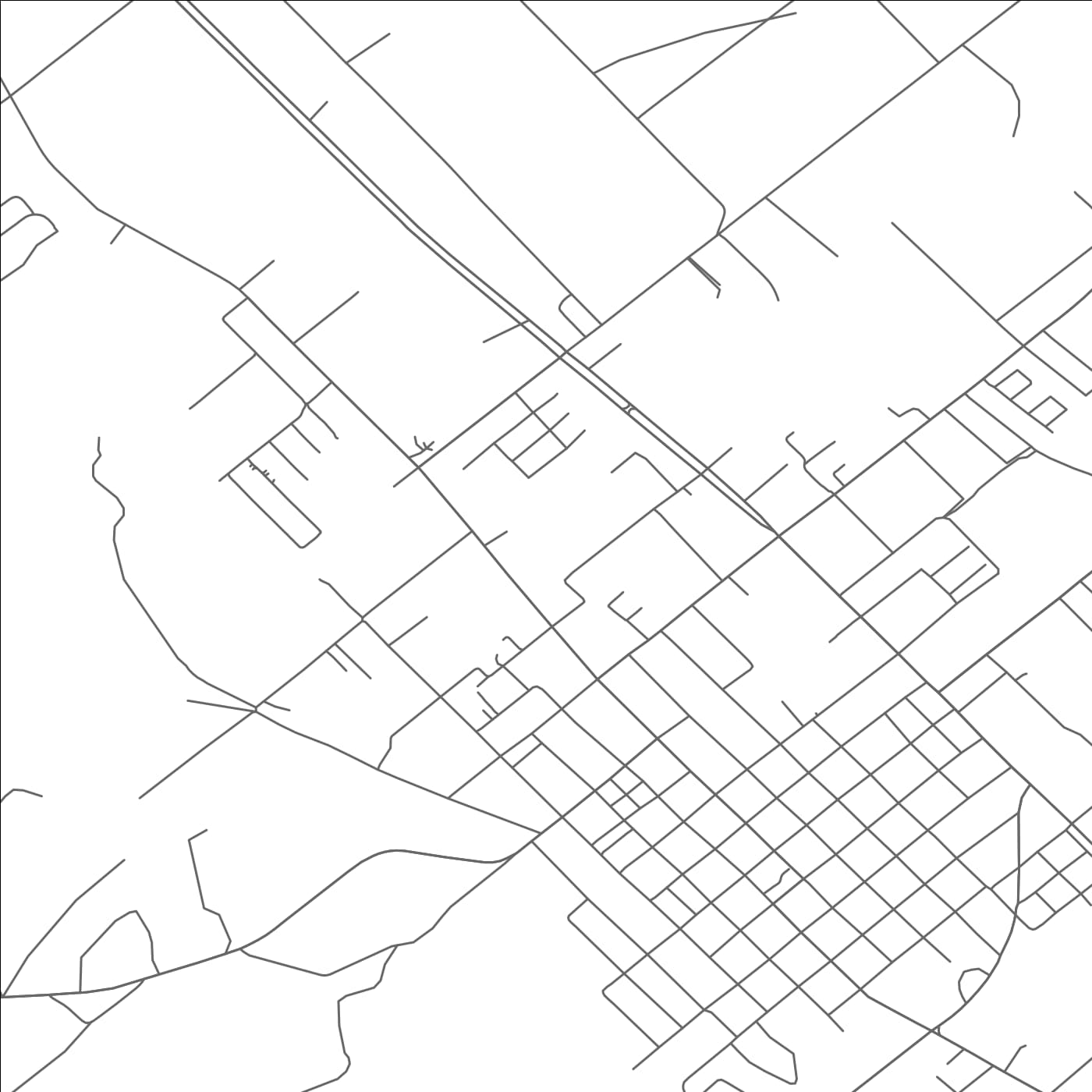 ROAD MAP OF FLORESVILLE, TEXAS BY MAPBAKES