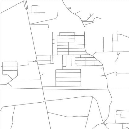 ROAD MAP OF FOREST HEIGHTS, TEXAS BY MAPBAKES