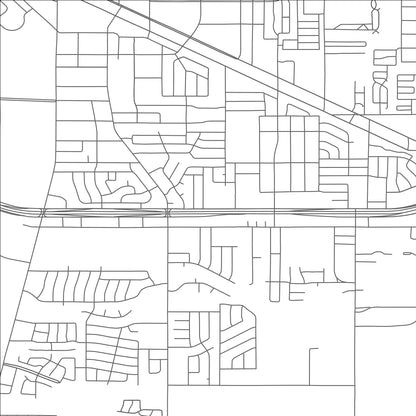 ROAD MAP OF FOREST HILL, TEXAS BY MAPBAKES