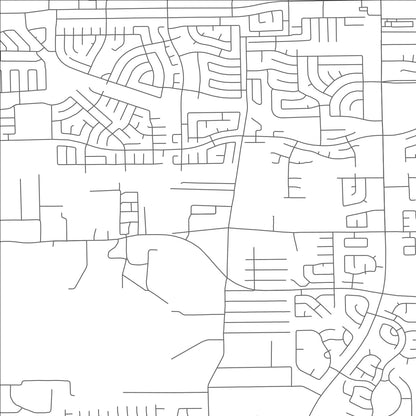 ROAD MAP OF FOUR CORNERS, TEXAS BY MAPBAKES