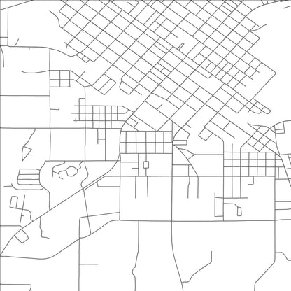 ROAD MAP OF FREDERICKSBURG, TEXAS BY MAPBAKES