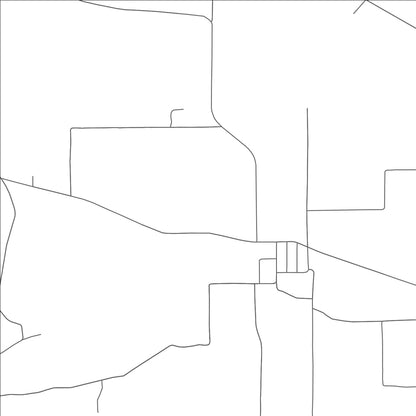 ROAD MAP OF GALLATIN, TEXAS BY MAPBAKES