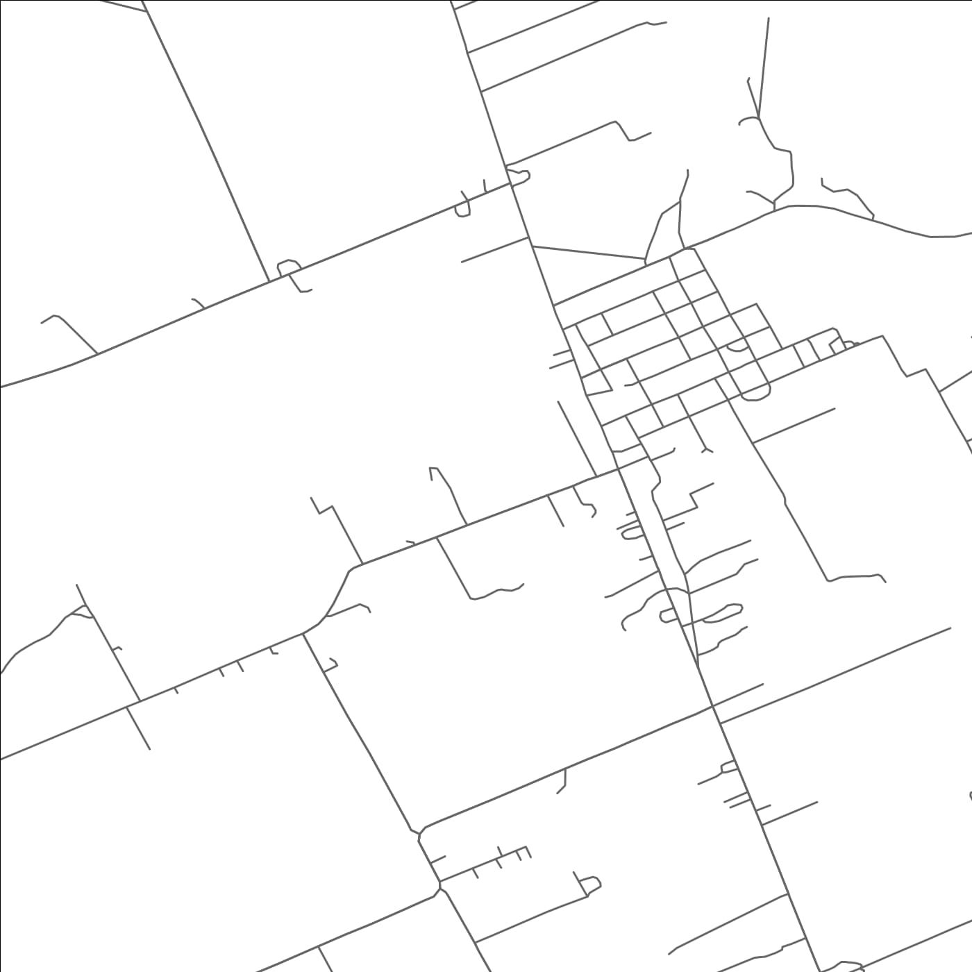 ROAD MAP OF GARWOOD, TEXAS BY MAPBAKES