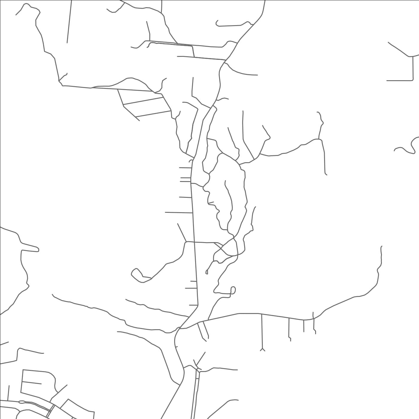 ROAD MAP OF GREY FOREST, TEXAS BY MAPBAKES