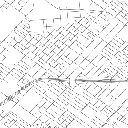 ROAD MAP OF GROVES, TEXAS BY MAPBAKES