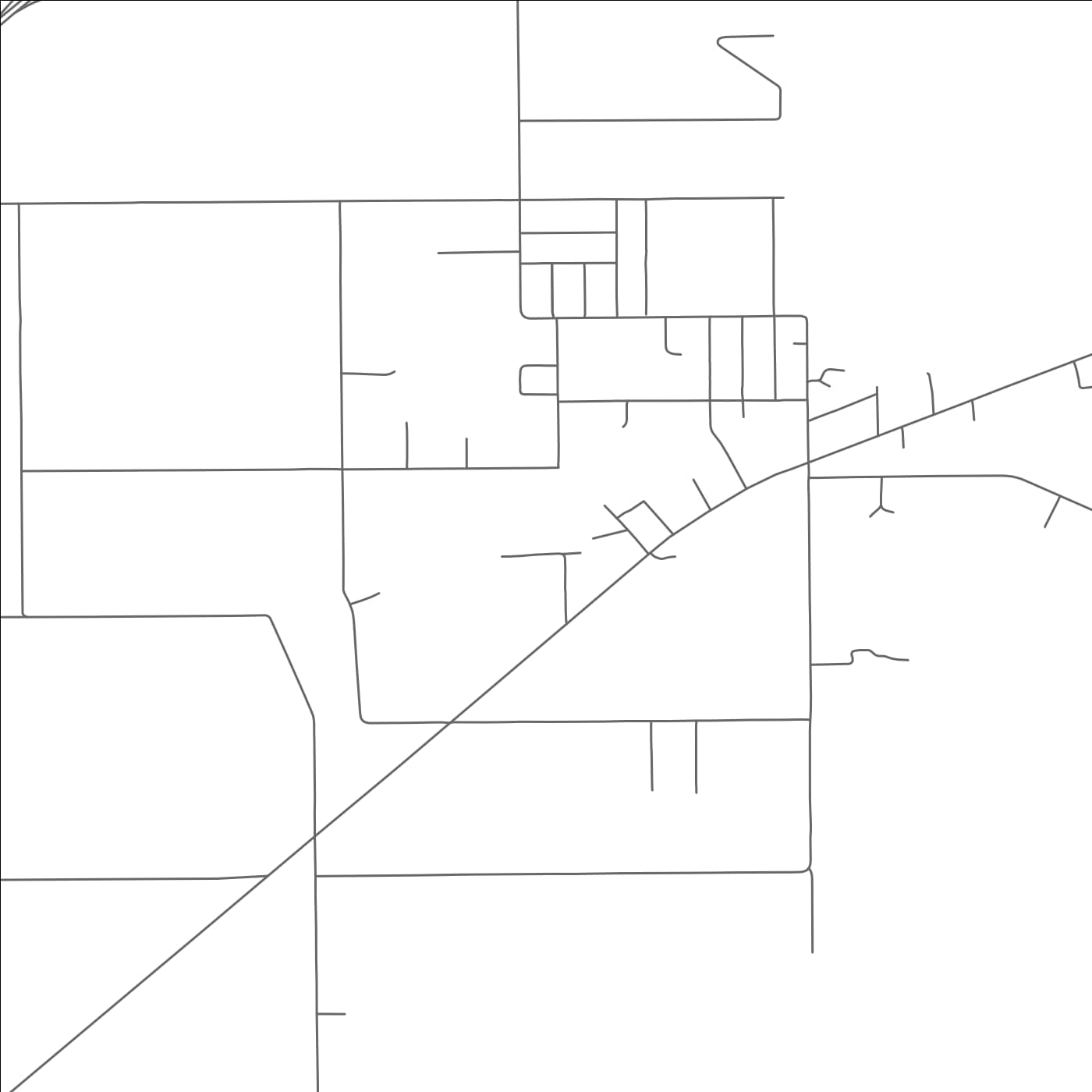 ROAD MAP OF HAMSHIRE, TEXAS BY MAPBAKES