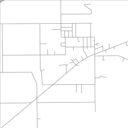 ROAD MAP OF HAMSHIRE, TEXAS BY MAPBAKES