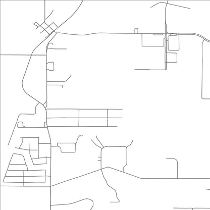 ROAD MAP OF HASLET, TEXAS BY MAPBAKES