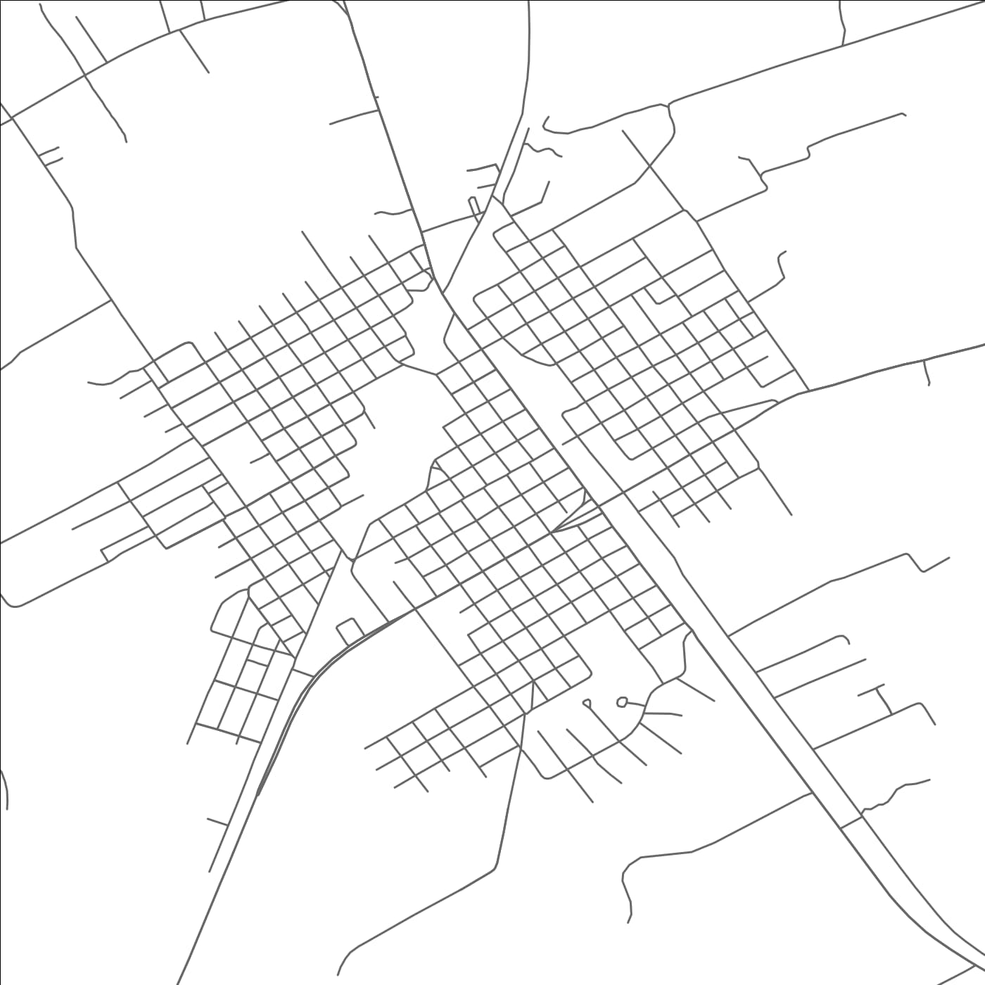 ROAD MAP OF HEARNE, TEXAS BY MAPBAKES