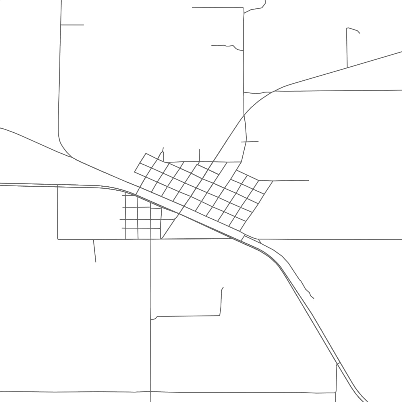 ROAD MAP OF HEDLEY, TEXAS BY MAPBAKES