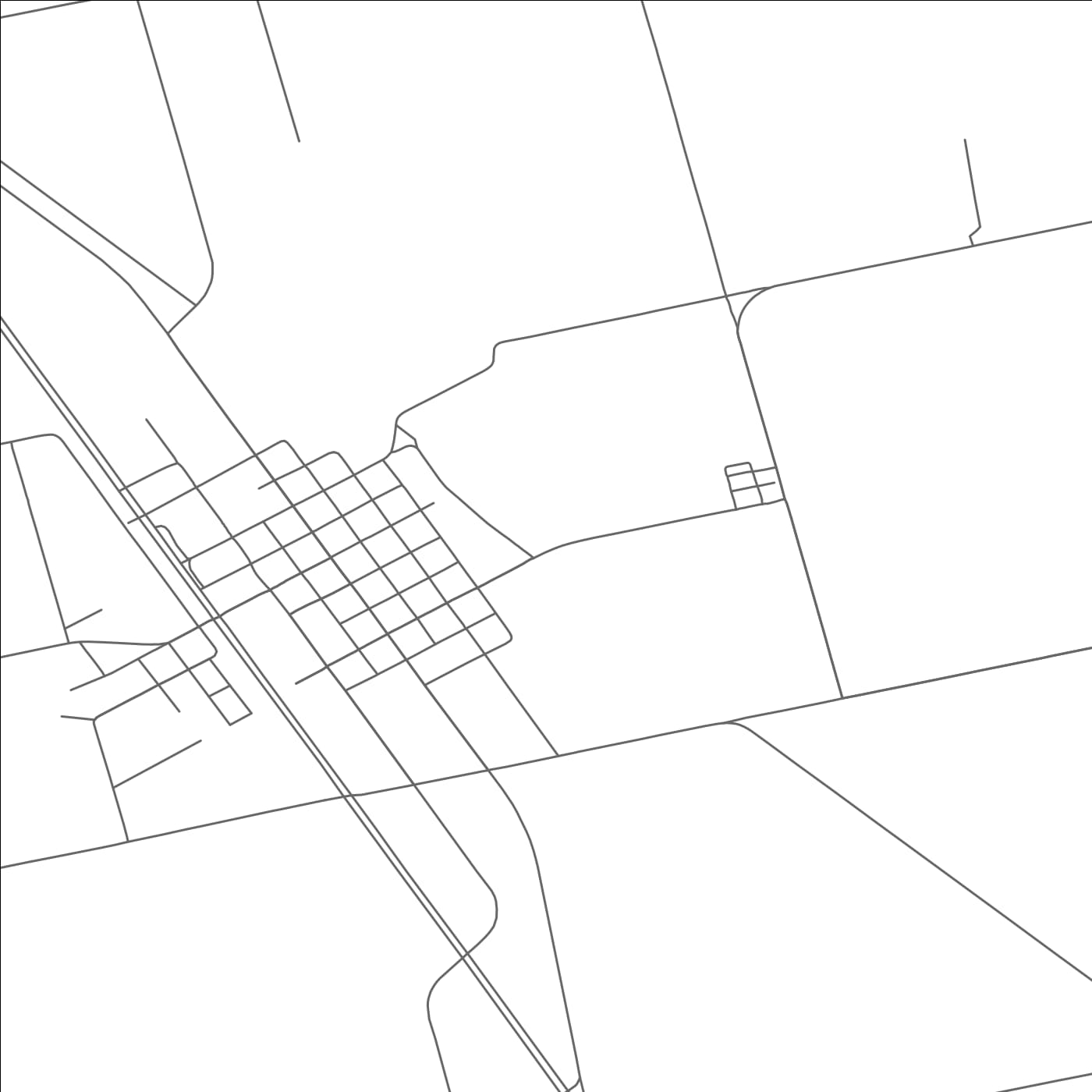 ROAD MAP OF HERMLEIGH, TEXAS BY MAPBAKES