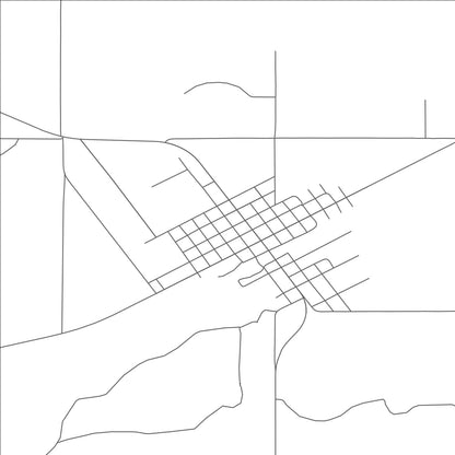 ROAD MAP OF HIGGINS, TEXAS BY MAPBAKES