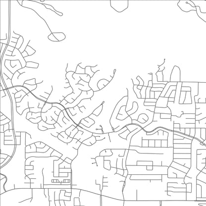 ROAD MAP OF HIGHLAND VILLAGE, TEXAS BY MAPBAKES