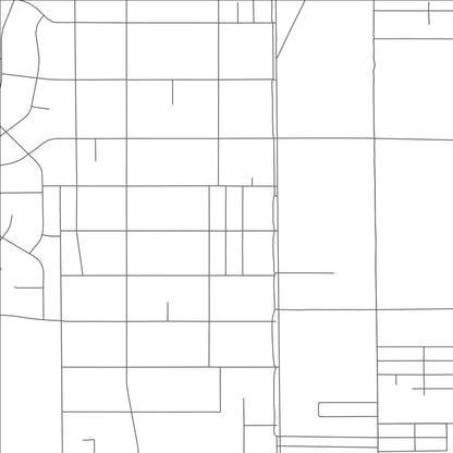 ROAD MAP OF HOMESTEAD MEADOWS NORTH, TEXAS BY MAPBAKES