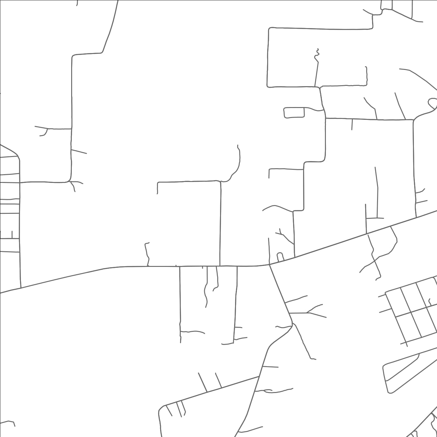 ROAD MAP OF HUDSON, TEXAS BY MAPBAKES