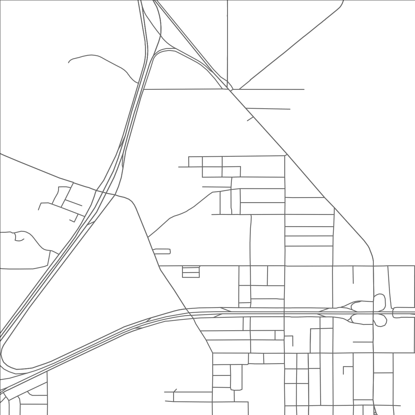 ROAD MAP OF IMPACT, TEXAS BY MAPBAKES